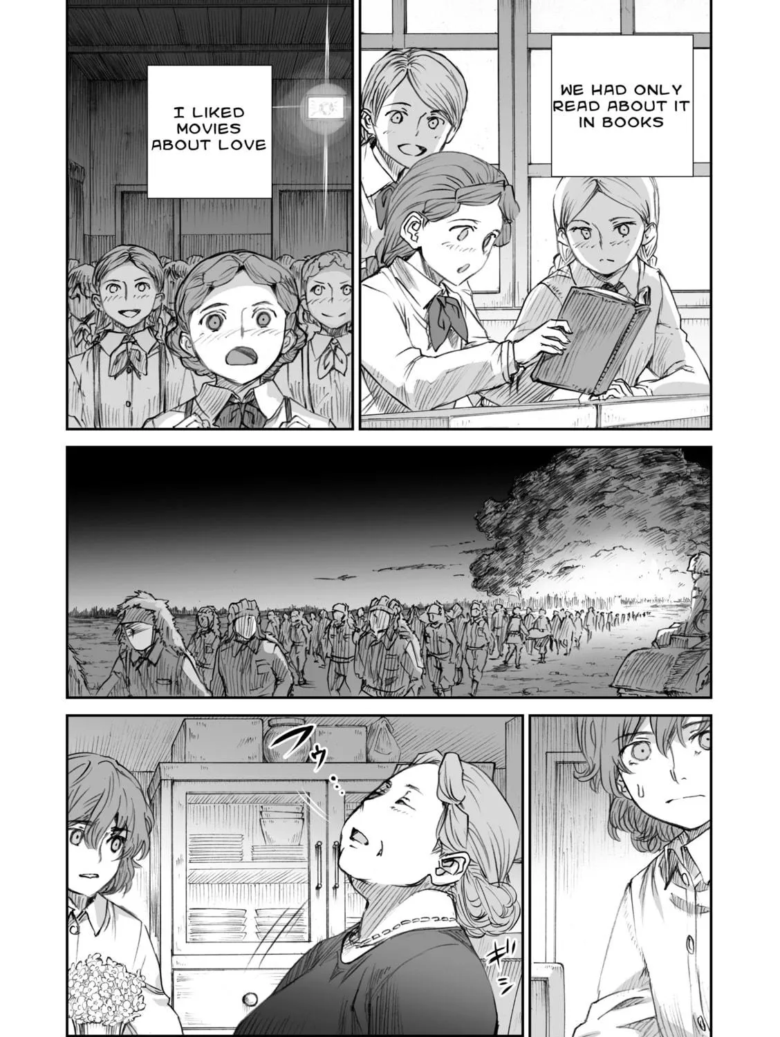 Sensou wa Onna no Kao wo Shiteinai Chapter 11.2 page 47 - 