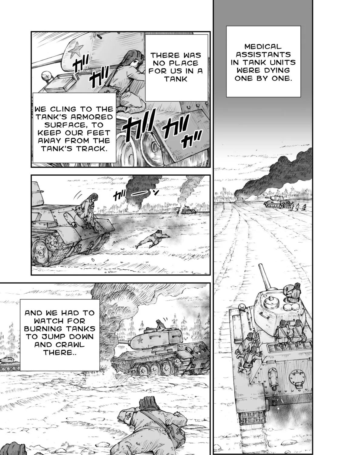 Sensou wa Onna no Kao wo Shiteinai Chapter 11.3 page 1 - 