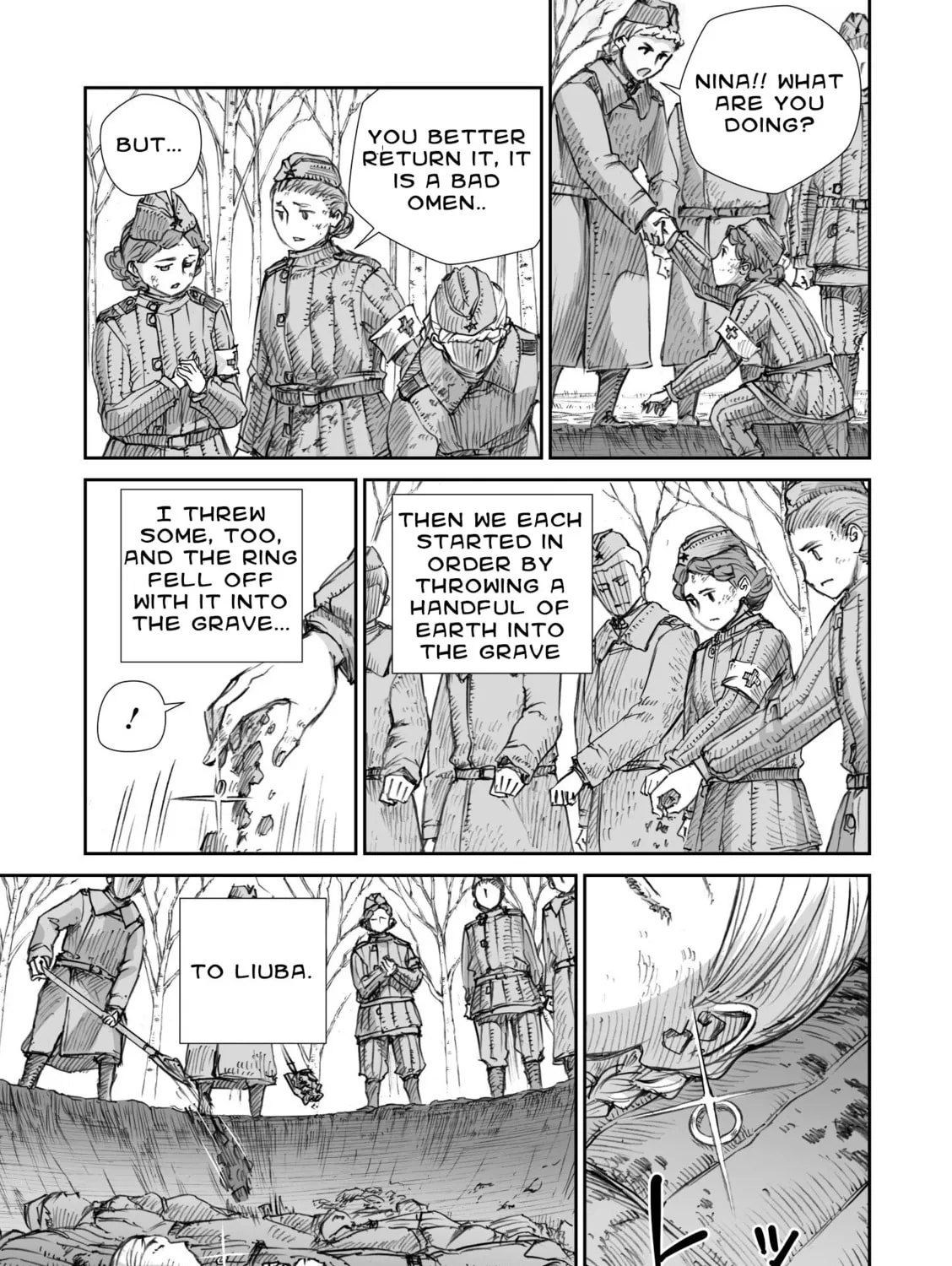 Sensou wa Onna no Kao wo Shiteinai Chapter 11.3 page 13 - 