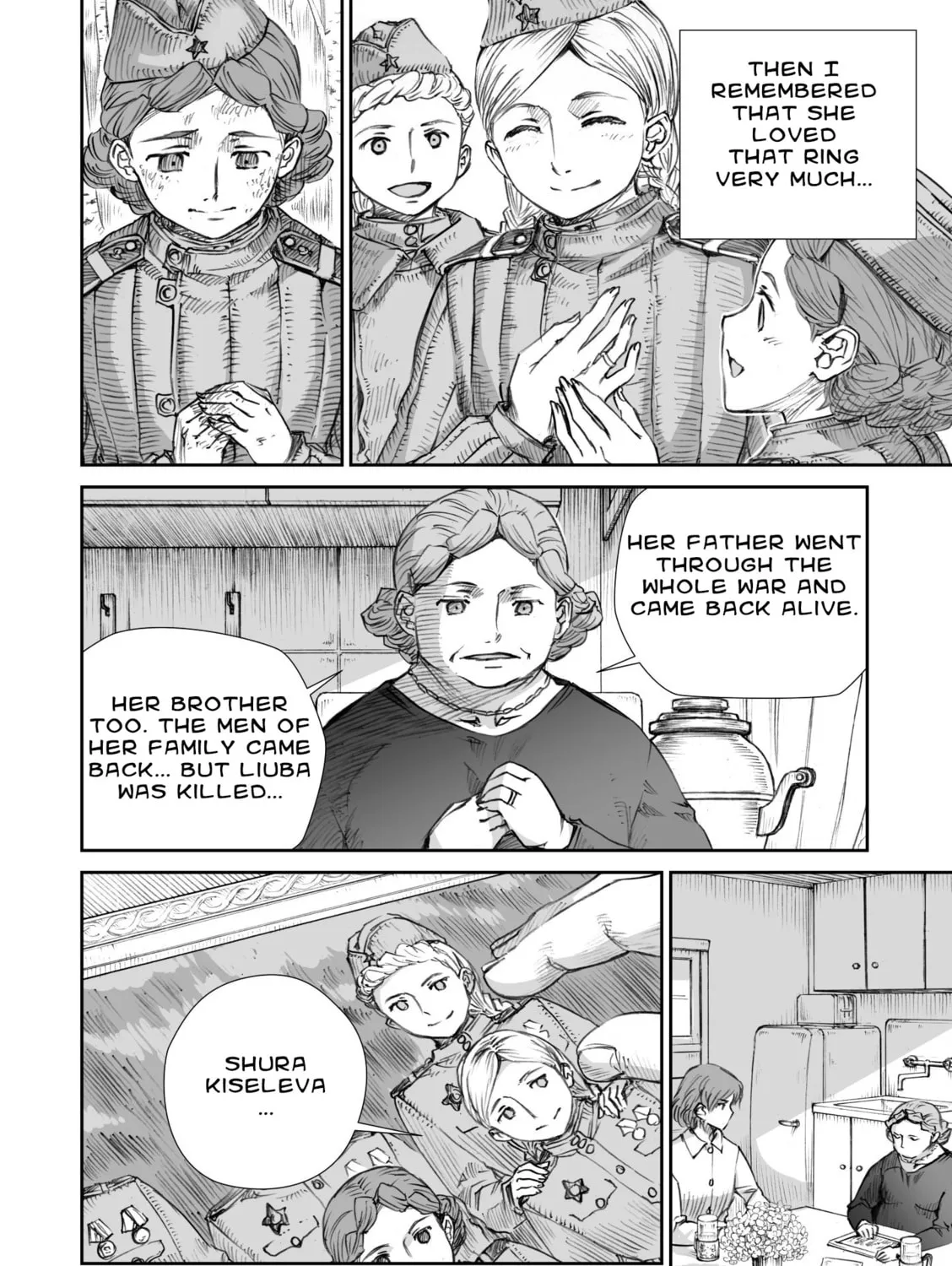 Sensou wa Onna no Kao wo Shiteinai Chapter 11.3 page 15 - 