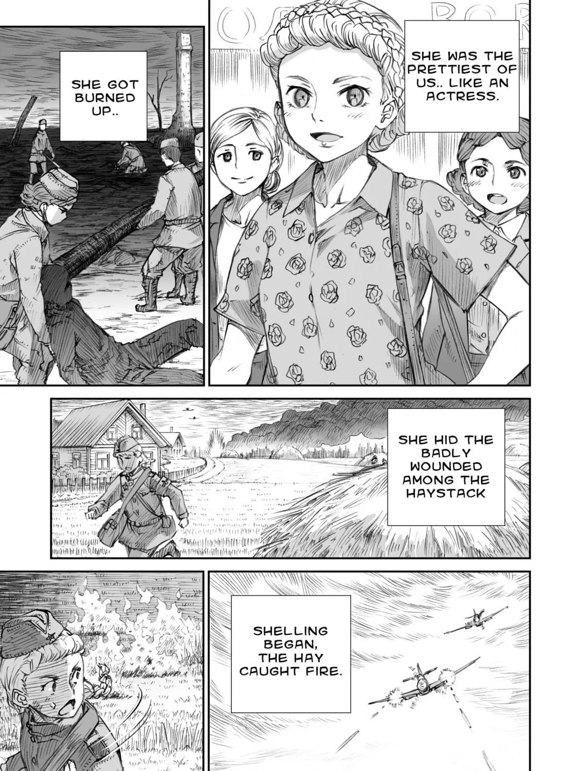 Sensou wa Onna no Kao wo Shiteinai Chapter 11.3 page 17 - 