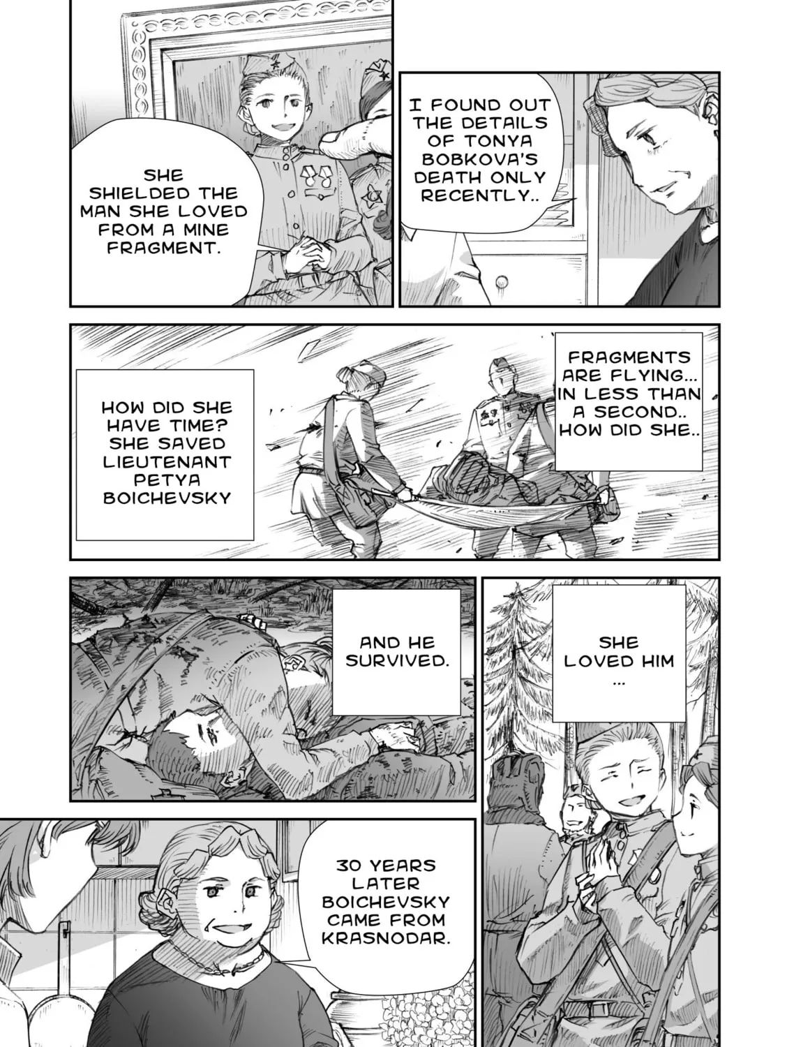Sensou wa Onna no Kao wo Shiteinai Chapter 11.3 page 21 - 