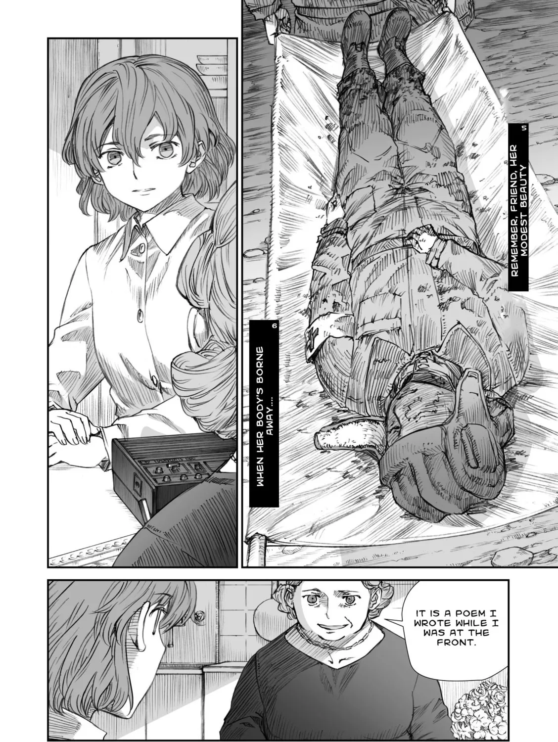 Sensou wa Onna no Kao wo Shiteinai Chapter 11.3 page 27 - 