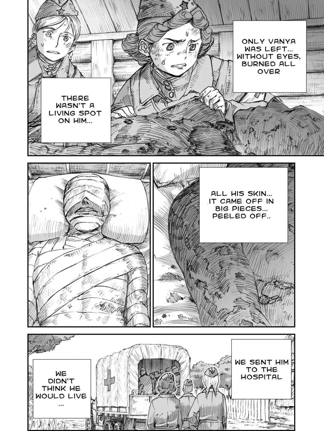 Sensou wa Onna no Kao wo Shiteinai Chapter 11.3 page 35 - 