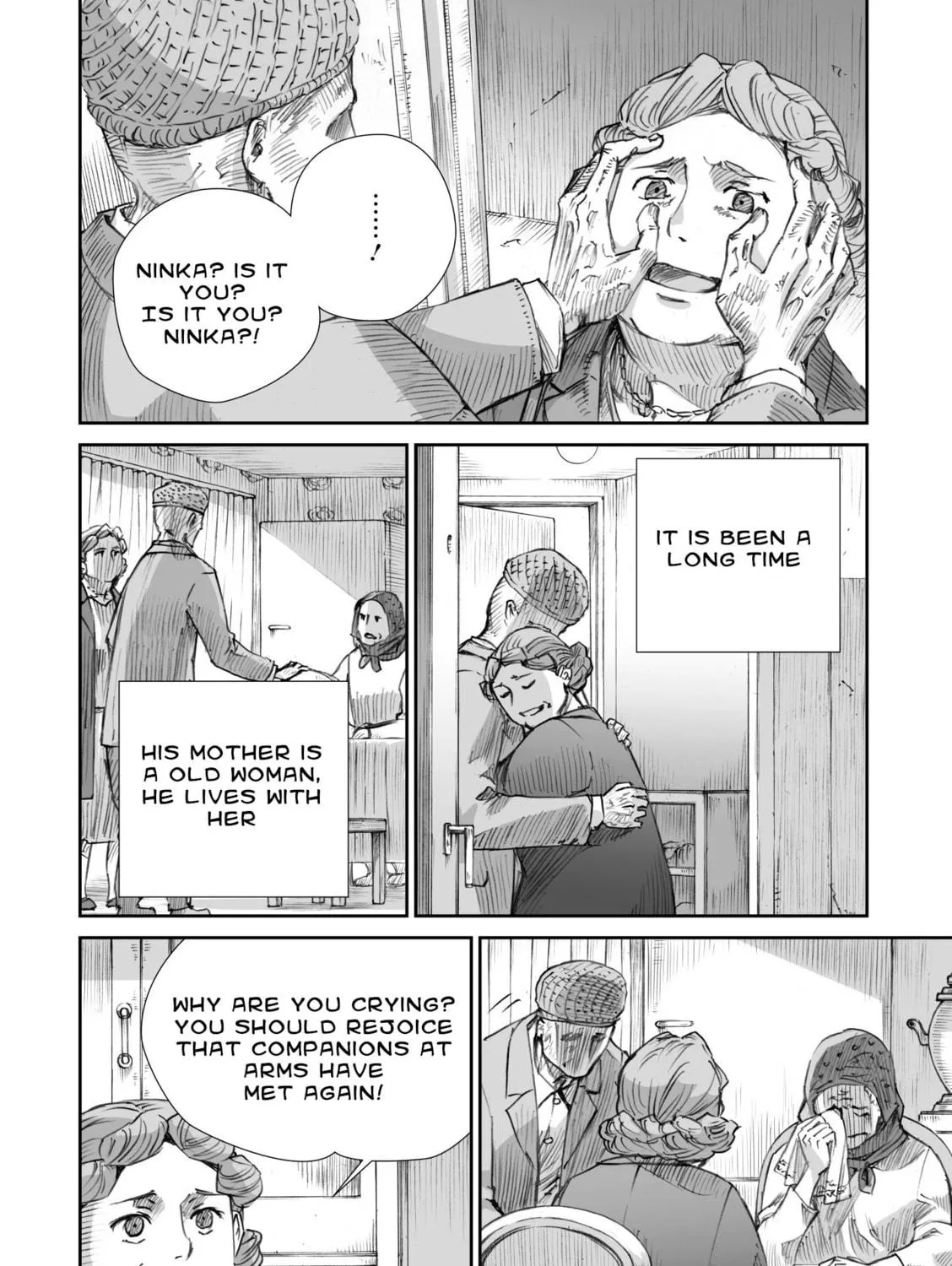 Sensou wa Onna no Kao wo Shiteinai Chapter 11.3 page 39 - 