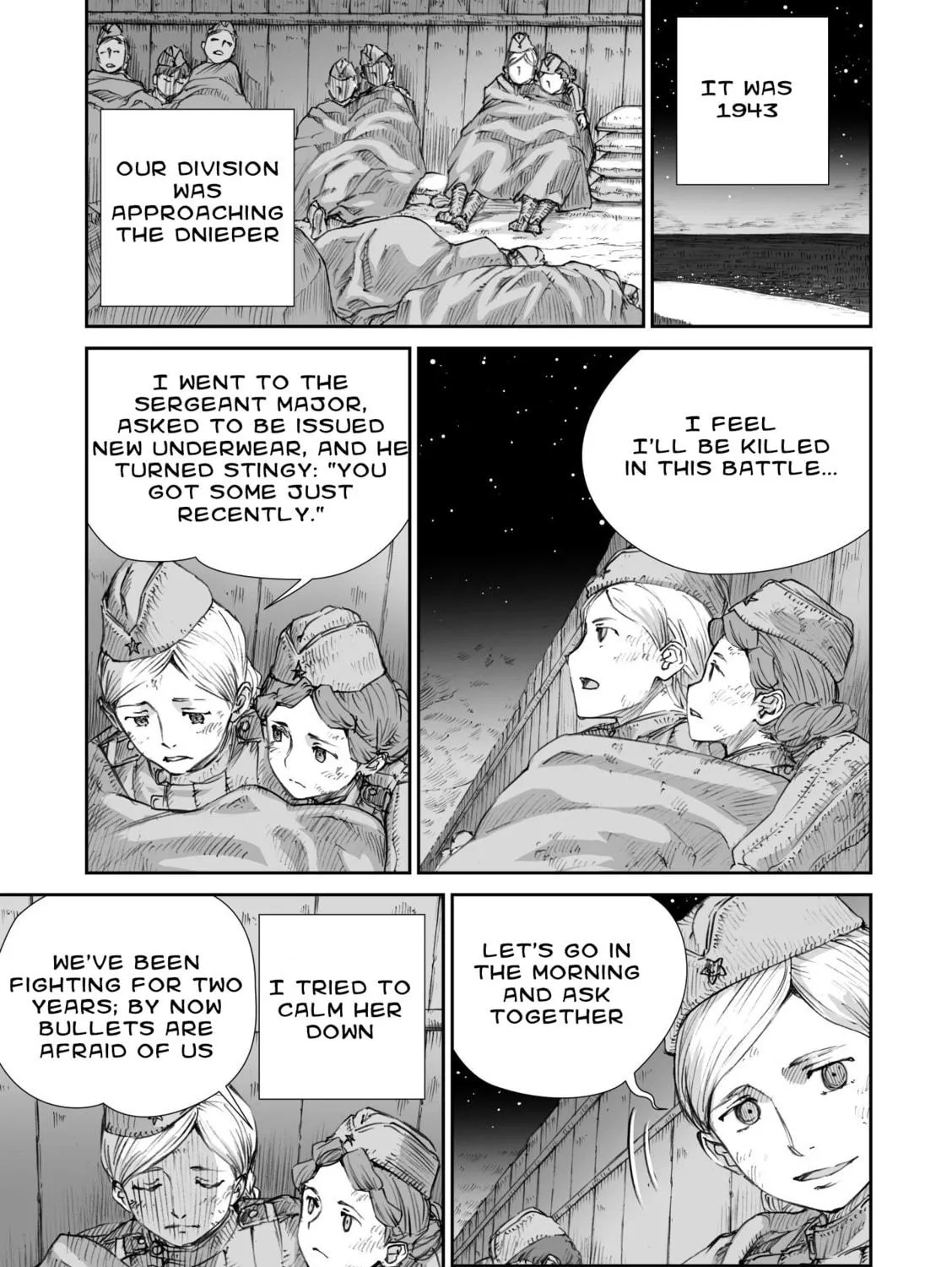 Sensou wa Onna no Kao wo Shiteinai Chapter 11.3 page 5 - 