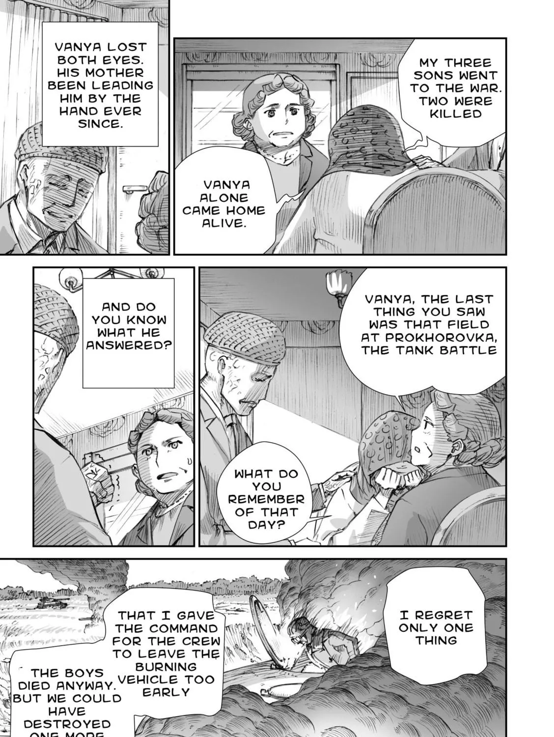 Sensou wa Onna no Kao wo Shiteinai Chapter 11.3 page 41 - 