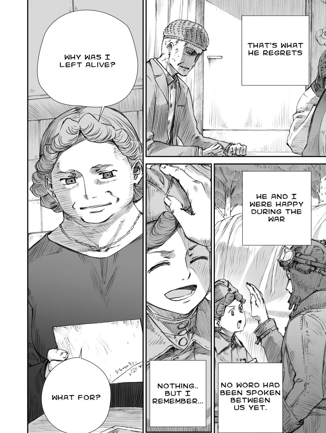 Sensou wa Onna no Kao wo Shiteinai Chapter 11.3 page 43 - 