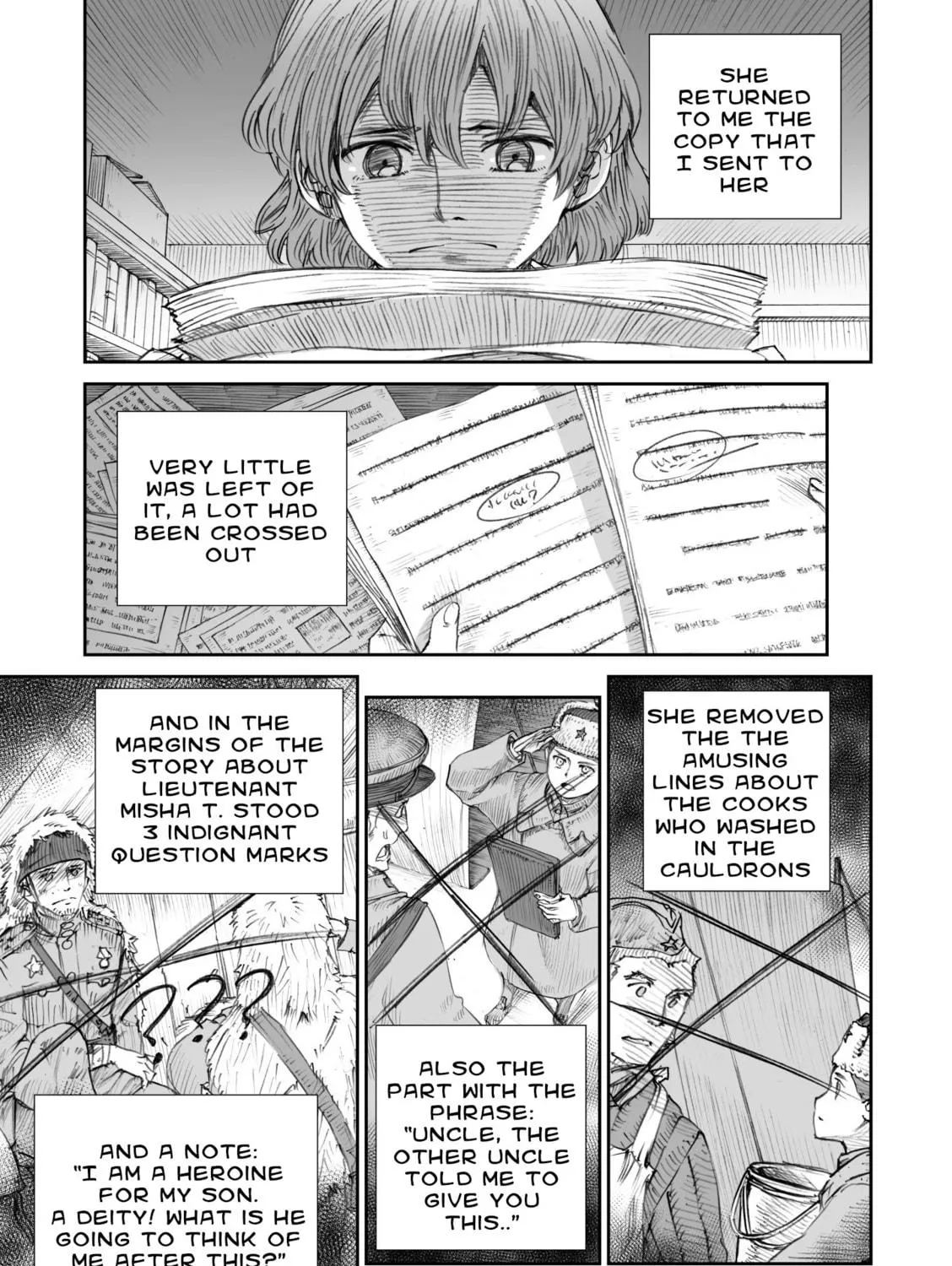 Sensou wa Onna no Kao wo Shiteinai Chapter 11.3 page 49 - 
