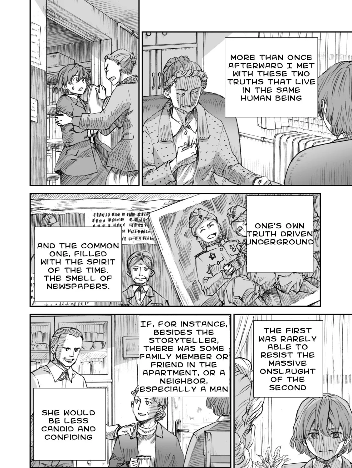 Sensou wa Onna no Kao wo Shiteinai Chapter 11.3 page 51 - 