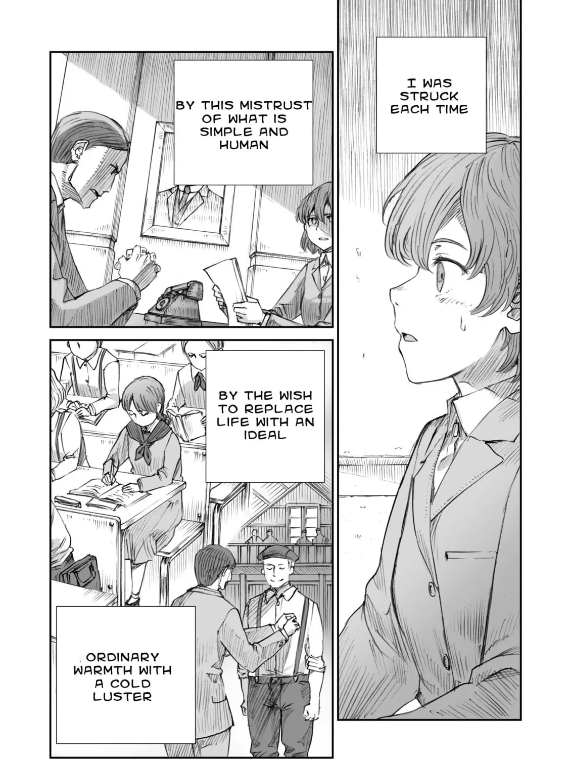 Sensou wa Onna no Kao wo Shiteinai Chapter 11.3 page 57 - 