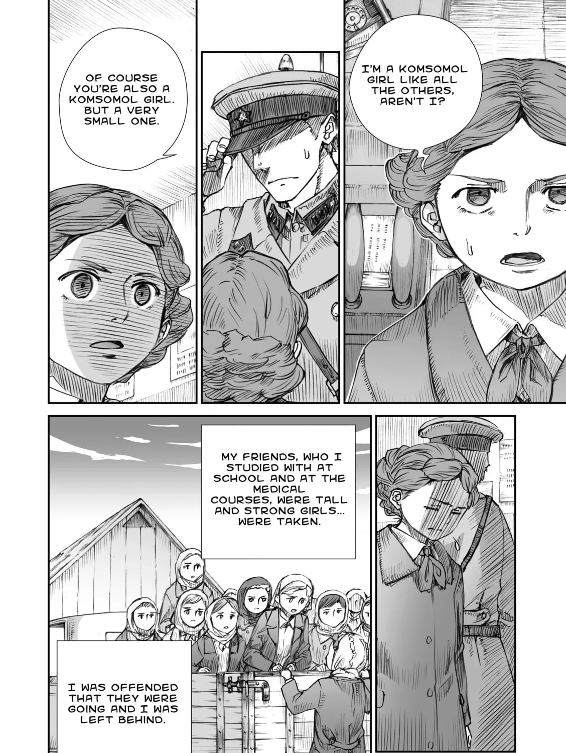 Sensou wa Onna no Kao wo Shiteinai Chapter 11 page 31 - 