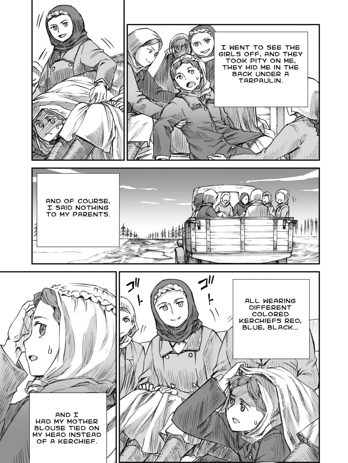 Sensou wa Onna no Kao wo Shiteinai Chapter 11 page 33 - 
