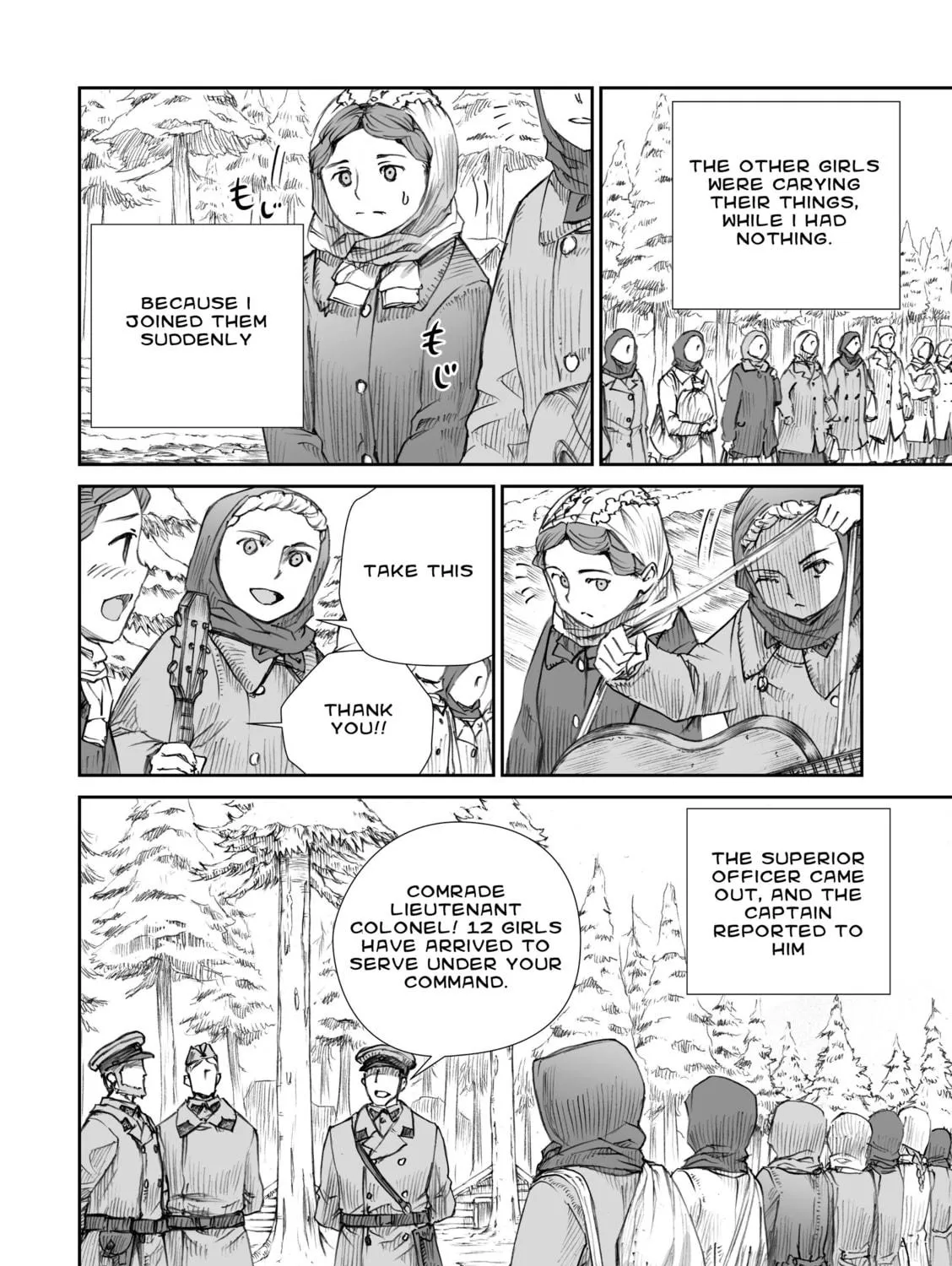 Sensou wa Onna no Kao wo Shiteinai Chapter 11 page 39 - 
