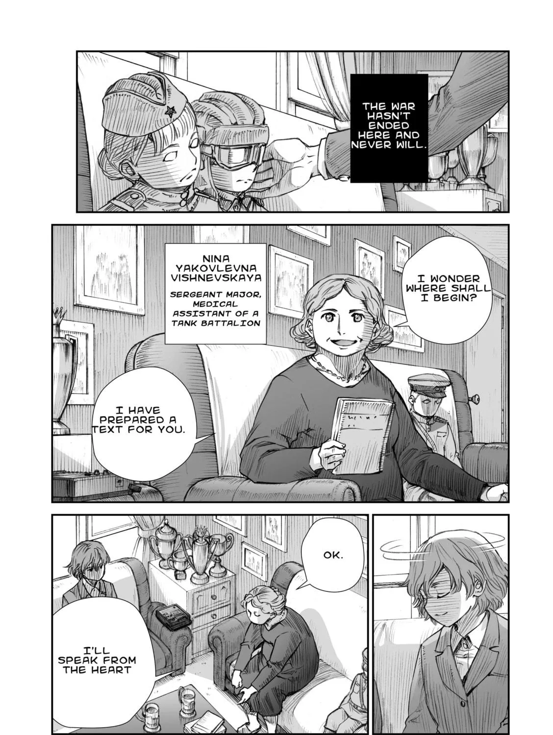 Sensou wa Onna no Kao wo Shiteinai Chapter 11 page 5 - 