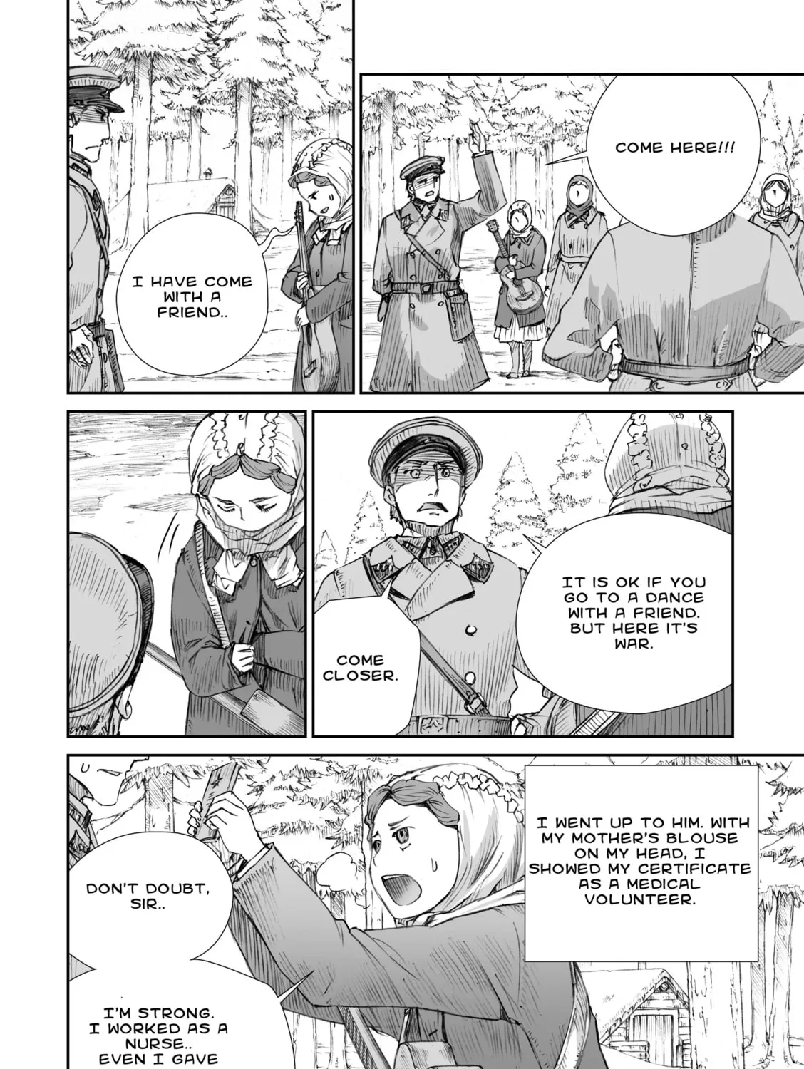 Sensou wa Onna no Kao wo Shiteinai Chapter 11 page 43 - 