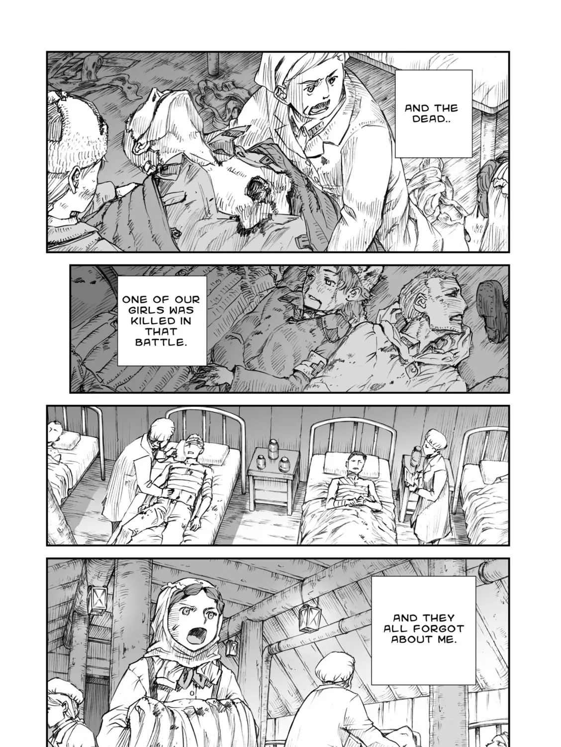 Sensou wa Onna no Kao wo Shiteinai Chapter 11 page 51 - 