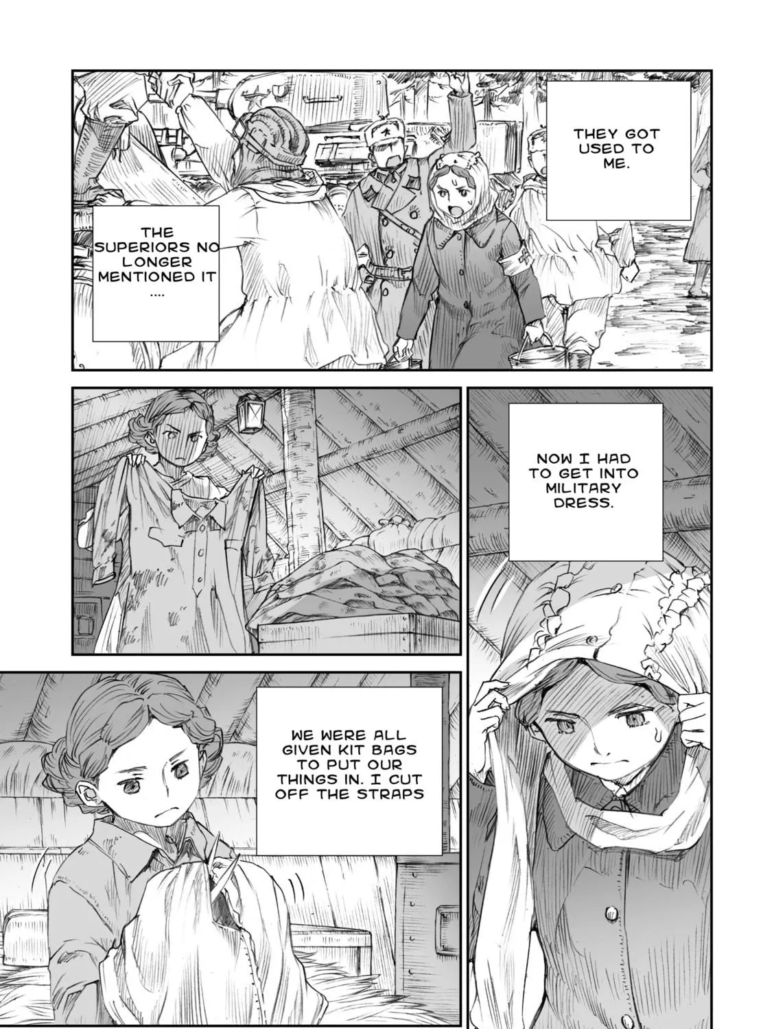 Sensou wa Onna no Kao wo Shiteinai Chapter 11 page 53 - 