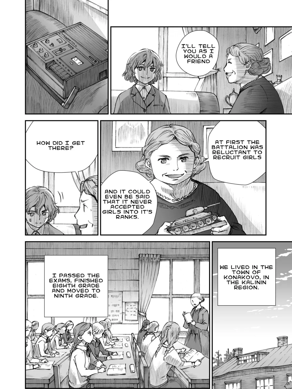 Sensou wa Onna no Kao wo Shiteinai Chapter 11 page 7 - 