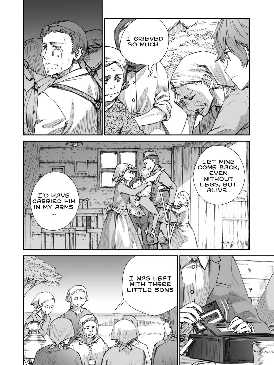 Sensou wa Onna no Kao wo Shiteinai Chapter 12.2 page 23 - 