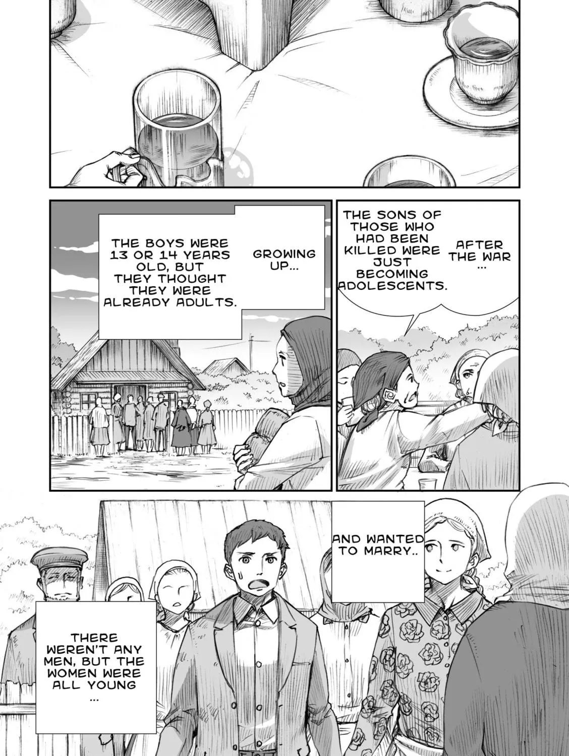 Sensou wa Onna no Kao wo Shiteinai Chapter 12.2 page 29 - 
