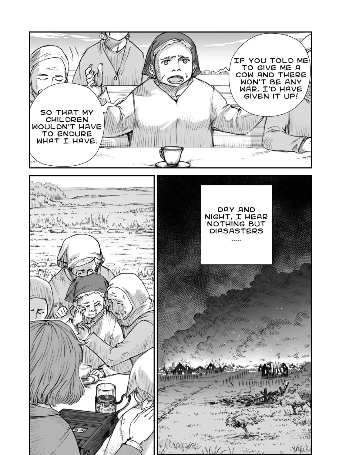 Sensou wa Onna no Kao wo Shiteinai Chapter 12.2 page 31 - 