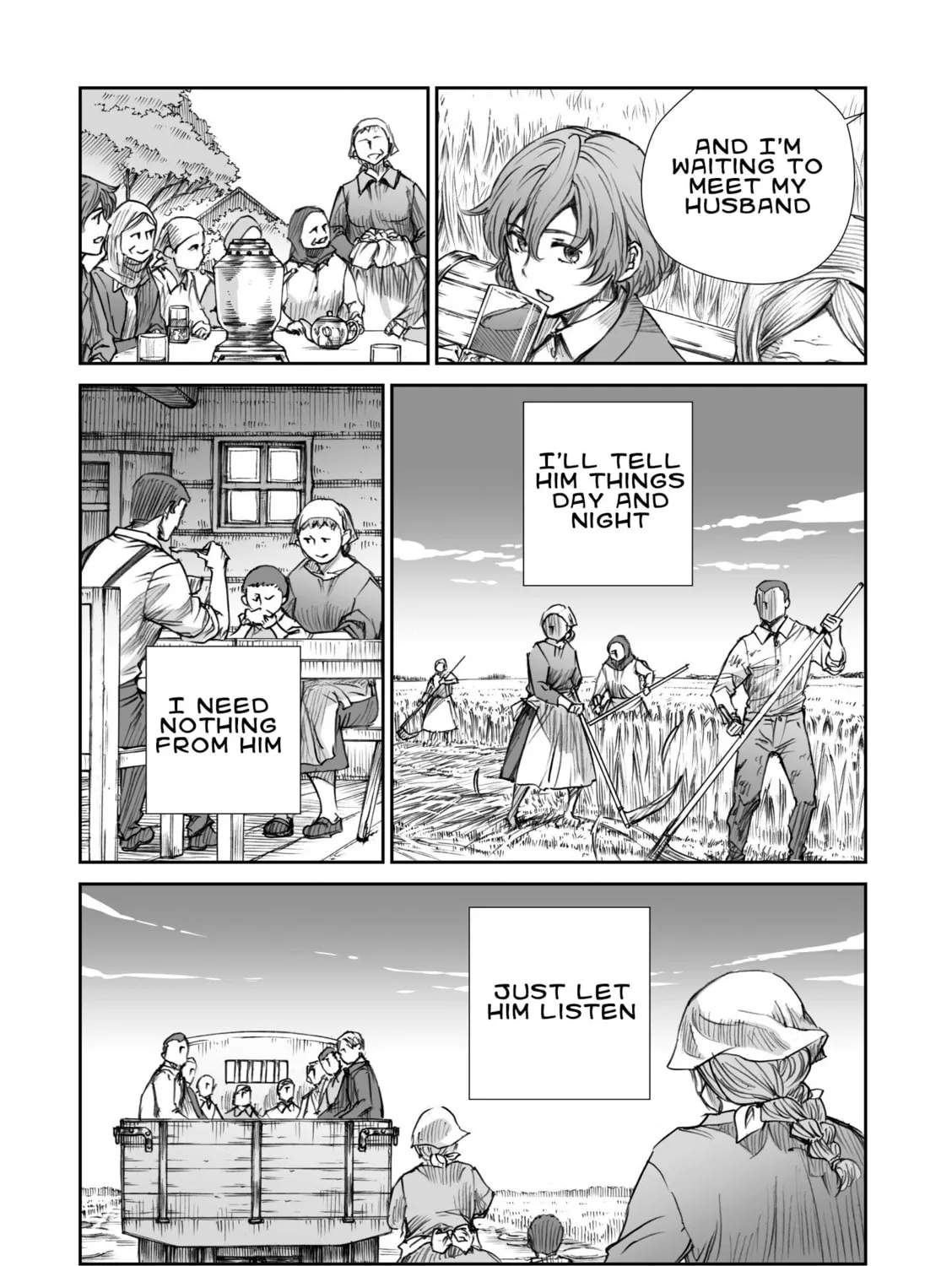 Sensou wa Onna no Kao wo Shiteinai Chapter 12.3 page 21 - 
