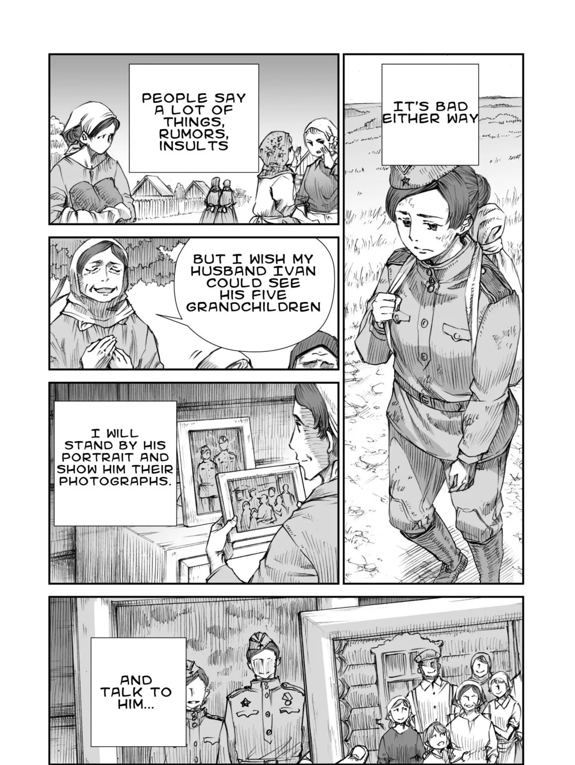 Sensou wa Onna no Kao wo Shiteinai Chapter 12.3 page 7 - 