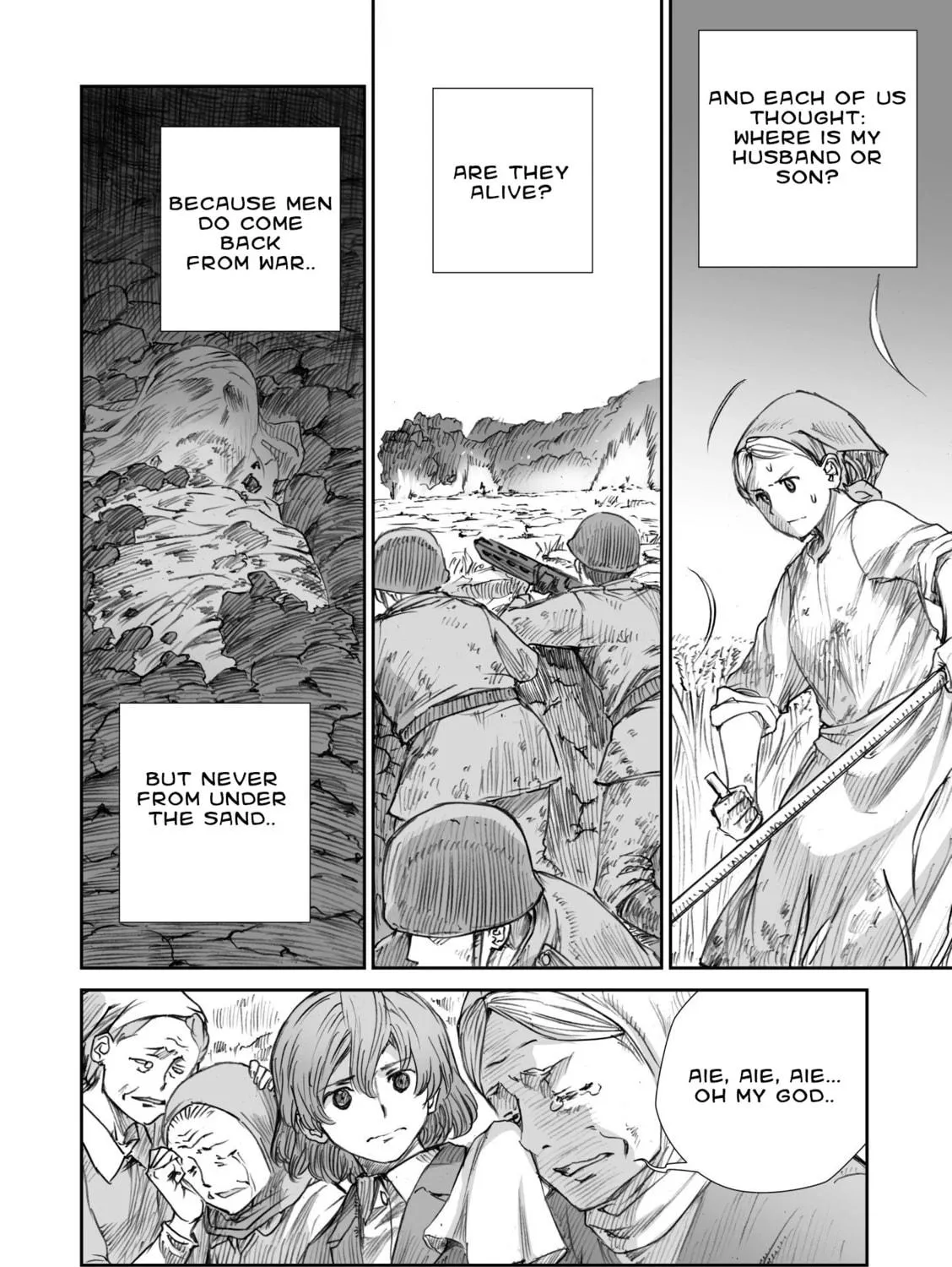 Sensou wa Onna no Kao wo Shiteinai Chapter 12 page 39 - 
