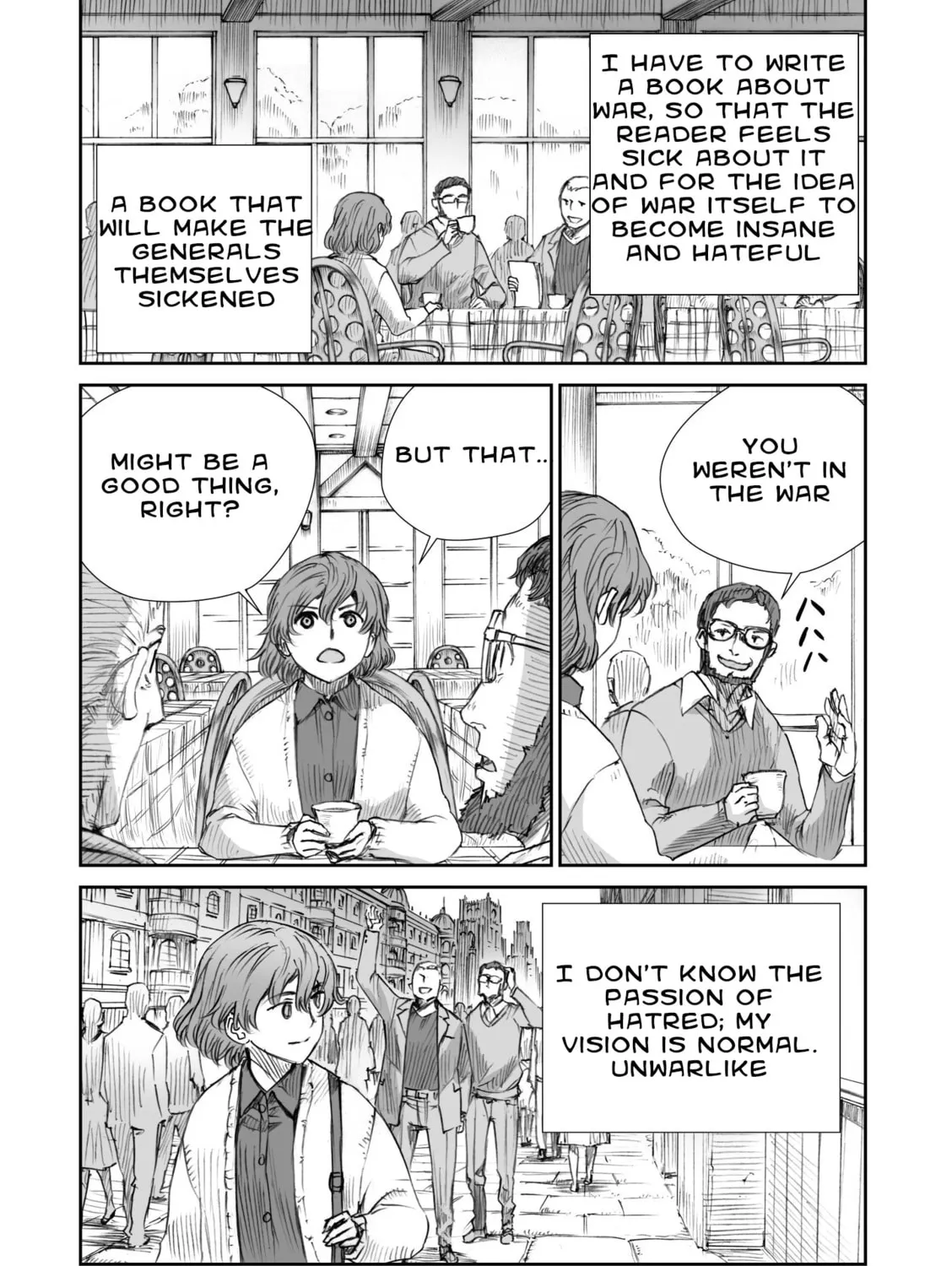Sensou wa Onna no Kao wo Shiteinai Chapter 13 page 27 - 