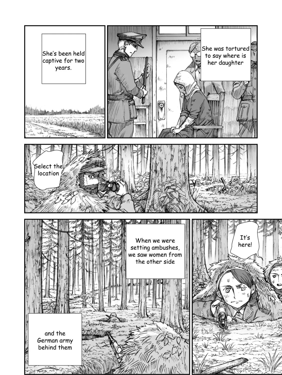 Sensou wa Onna no Kao wo Shiteinai Chapter 14 page 3 - 