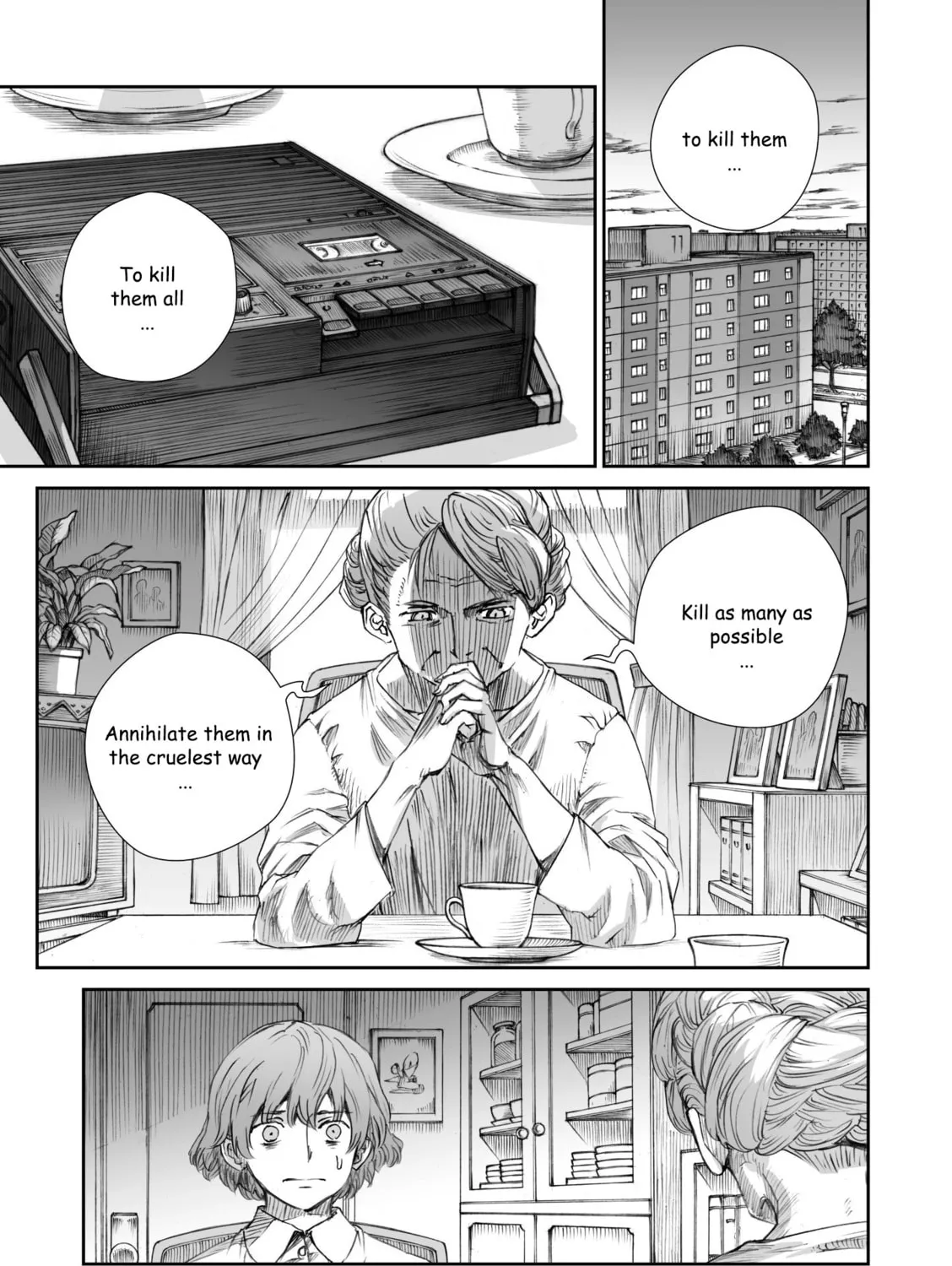 Sensou wa Onna no Kao wo Shiteinai Chapter 14 page 21 - 