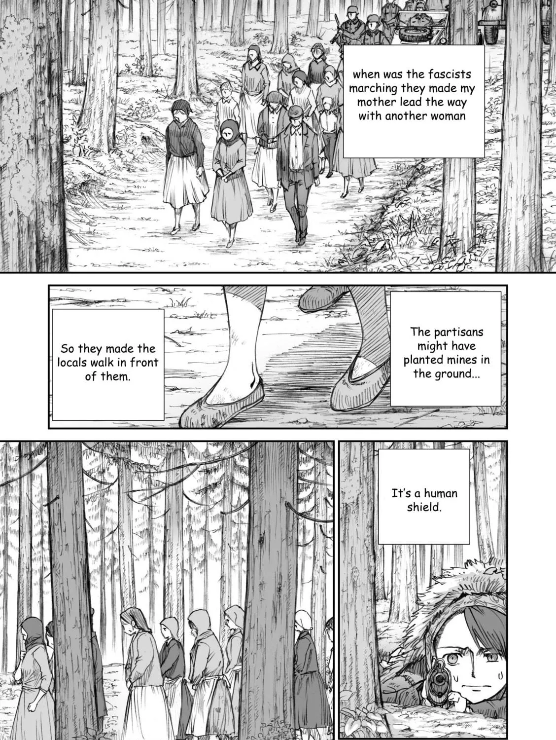 Sensou wa Onna no Kao wo Shiteinai Chapter 14 page 5 - 