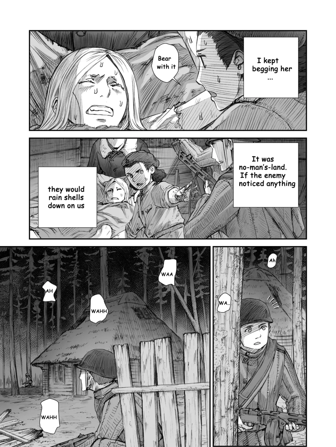 Sensou wa Onna no Kao wo Shiteinai Chapter 15 page 13 - 