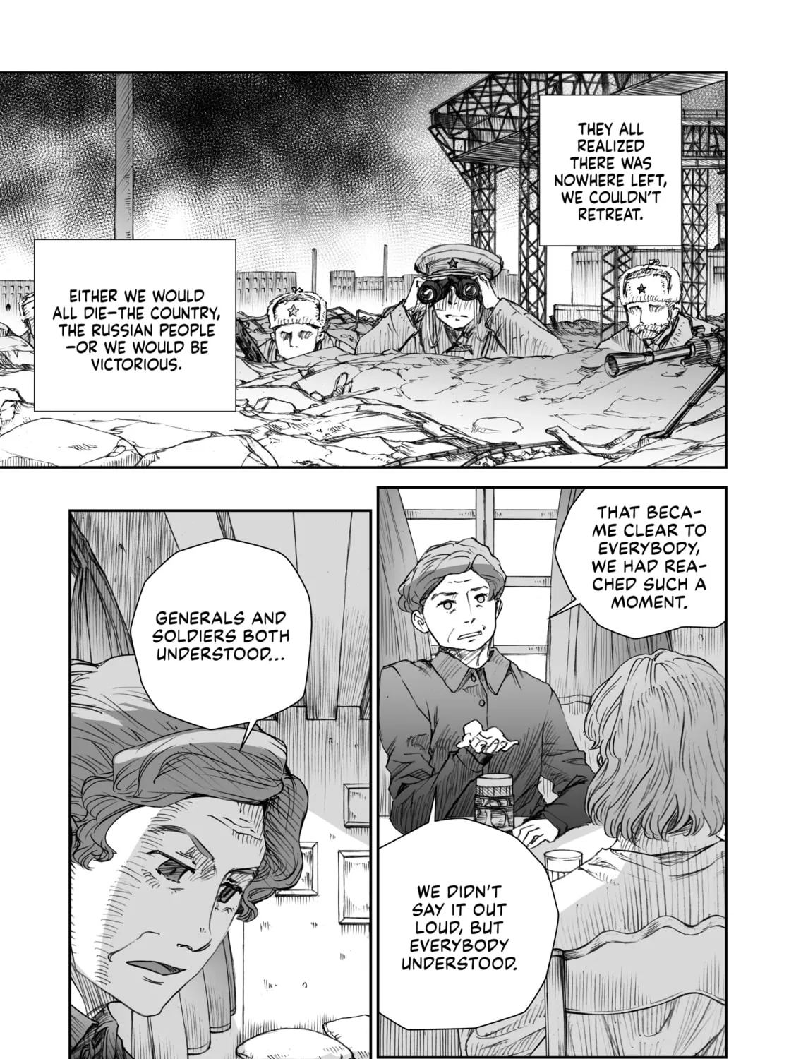 Sensou wa Onna no Kao wo Shiteinai Chapter 16.2 page 15 - 