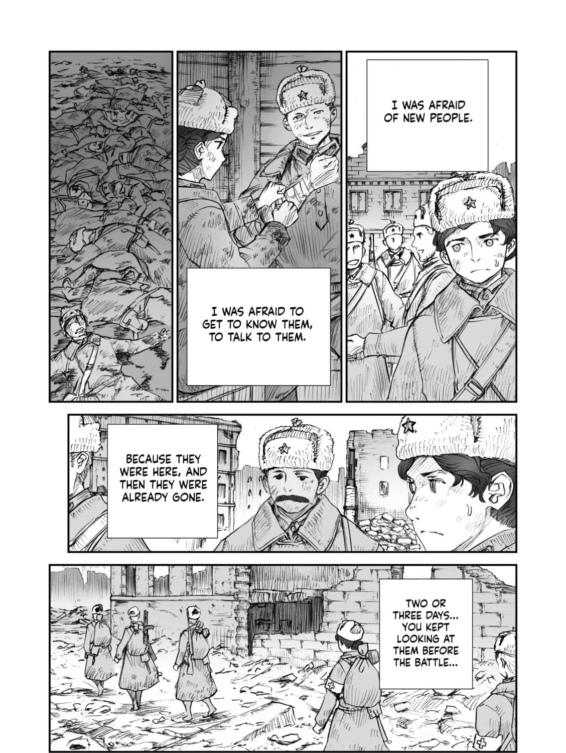 Sensou wa Onna no Kao wo Shiteinai Chapter 16.2 page 19 - 