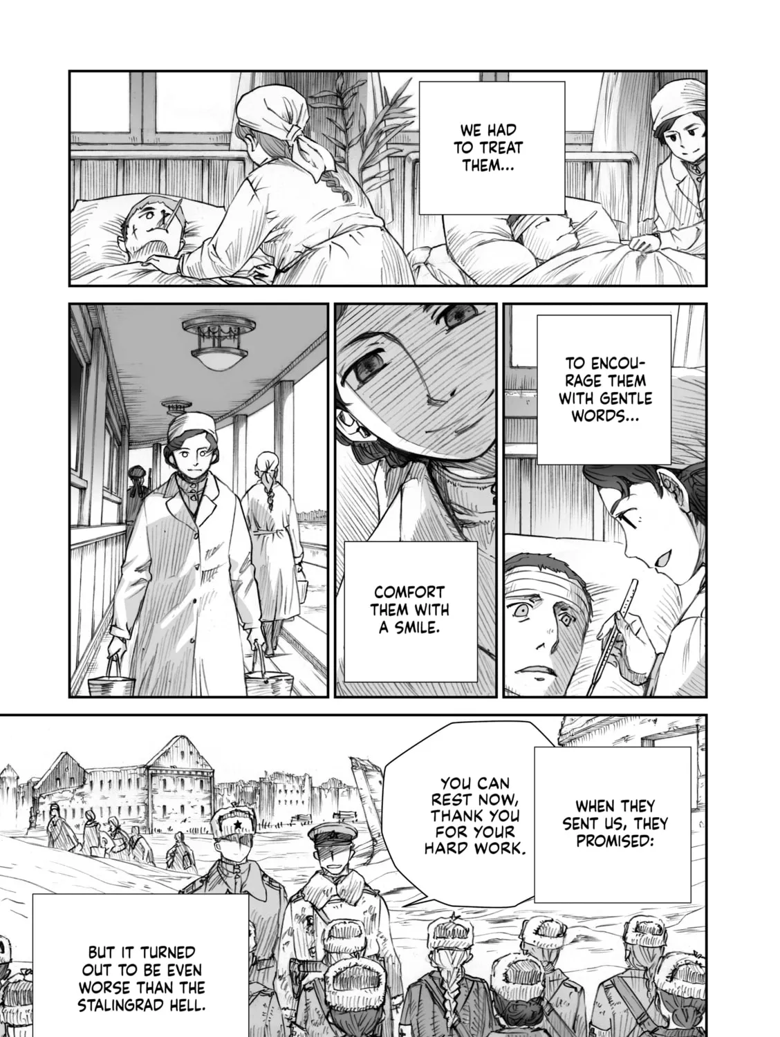 Sensou wa Onna no Kao wo Shiteinai Chapter 16.3 page 13 - 