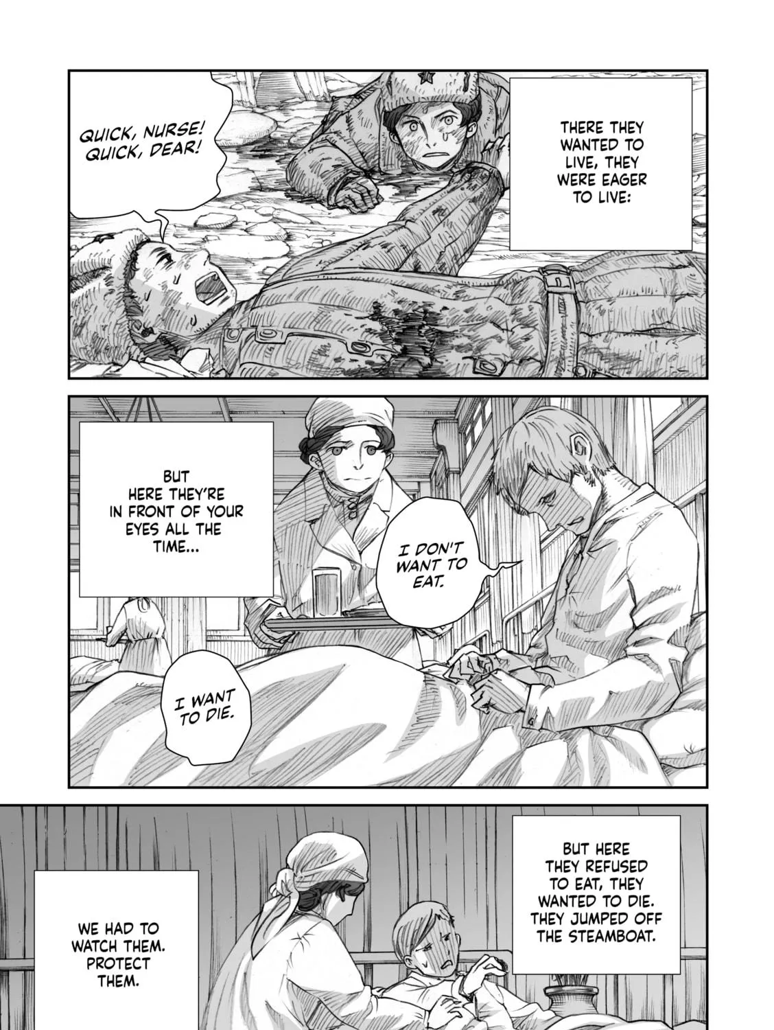 Sensou wa Onna no Kao wo Shiteinai Chapter 16.3 page 17 - 