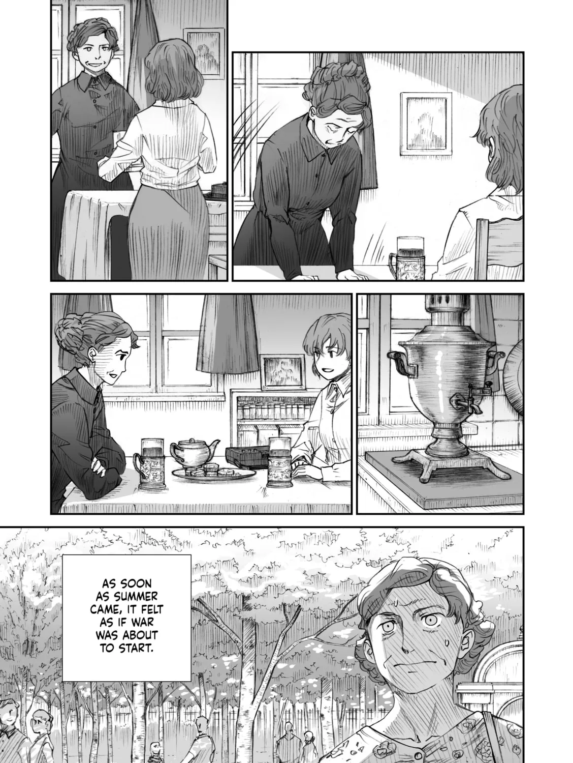 Sensou wa Onna no Kao wo Shiteinai Chapter 16.3 page 25 - 