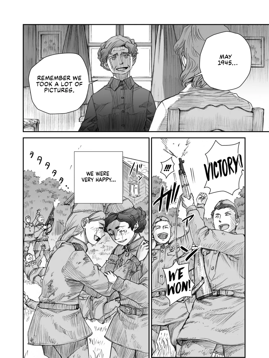 Sensou wa Onna no Kao wo Shiteinai Chapter 16.3 page 31 - 