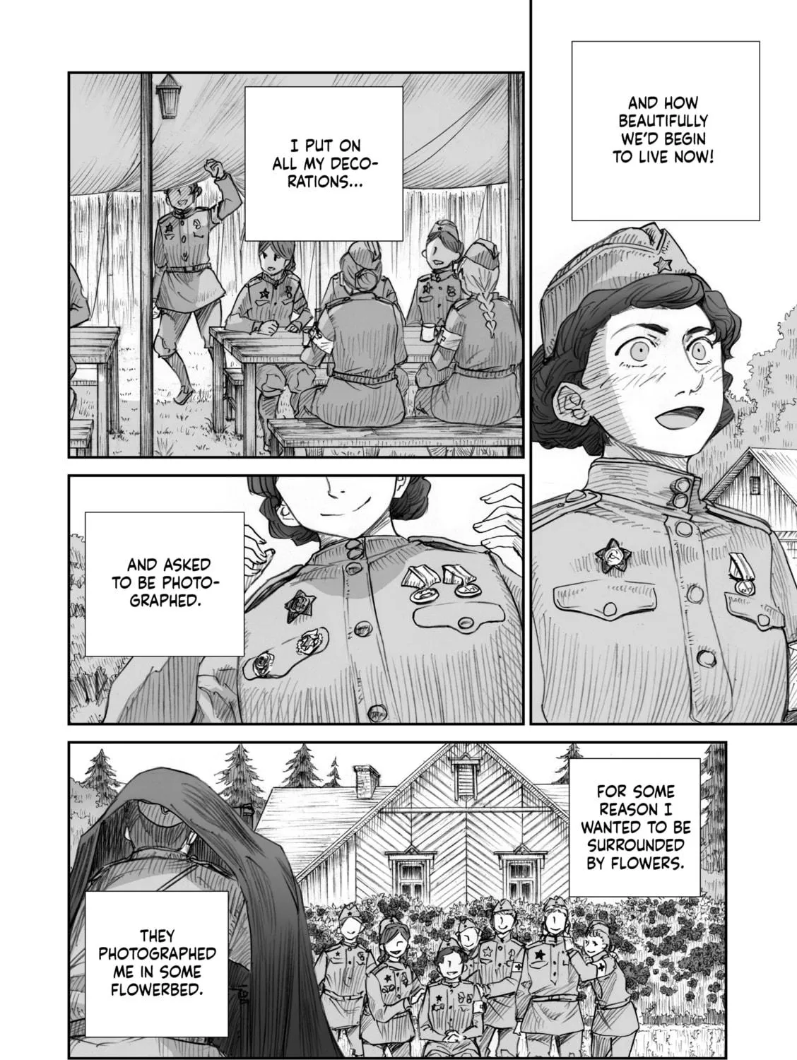 Sensou wa Onna no Kao wo Shiteinai Chapter 16.3 page 35 - 