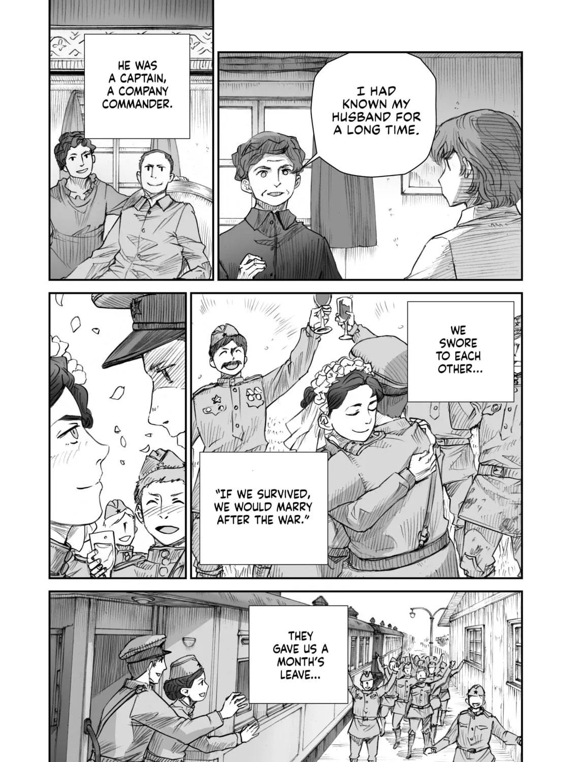 Sensou wa Onna no Kao wo Shiteinai Chapter 16.3 page 39 - 