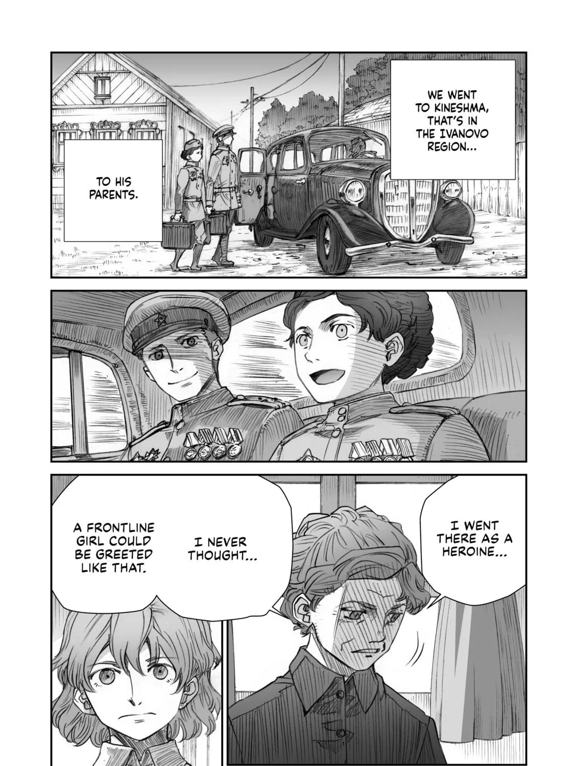 Sensou wa Onna no Kao wo Shiteinai Chapter 16.3 page 41 - 
