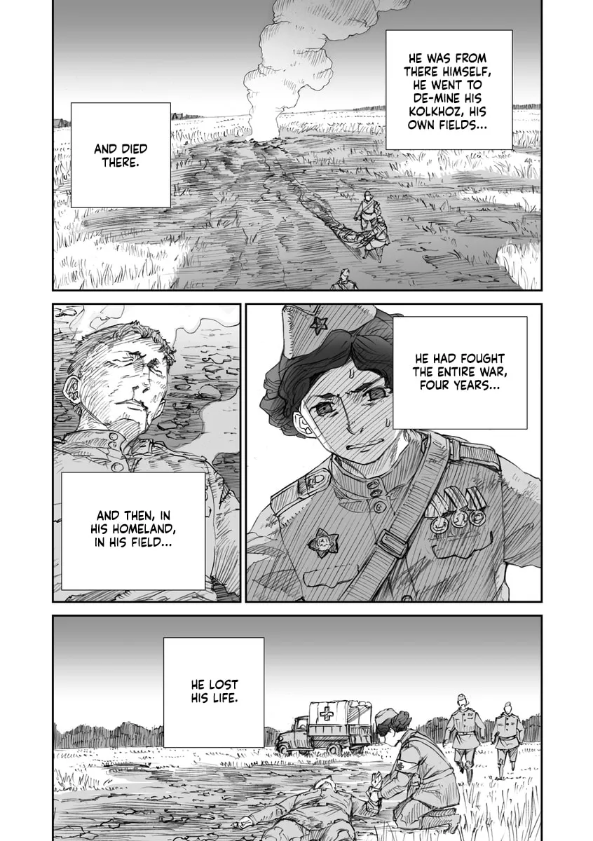 Sensou wa Onna no Kao wo Shiteinai Chapter 16.4 page 19 - 