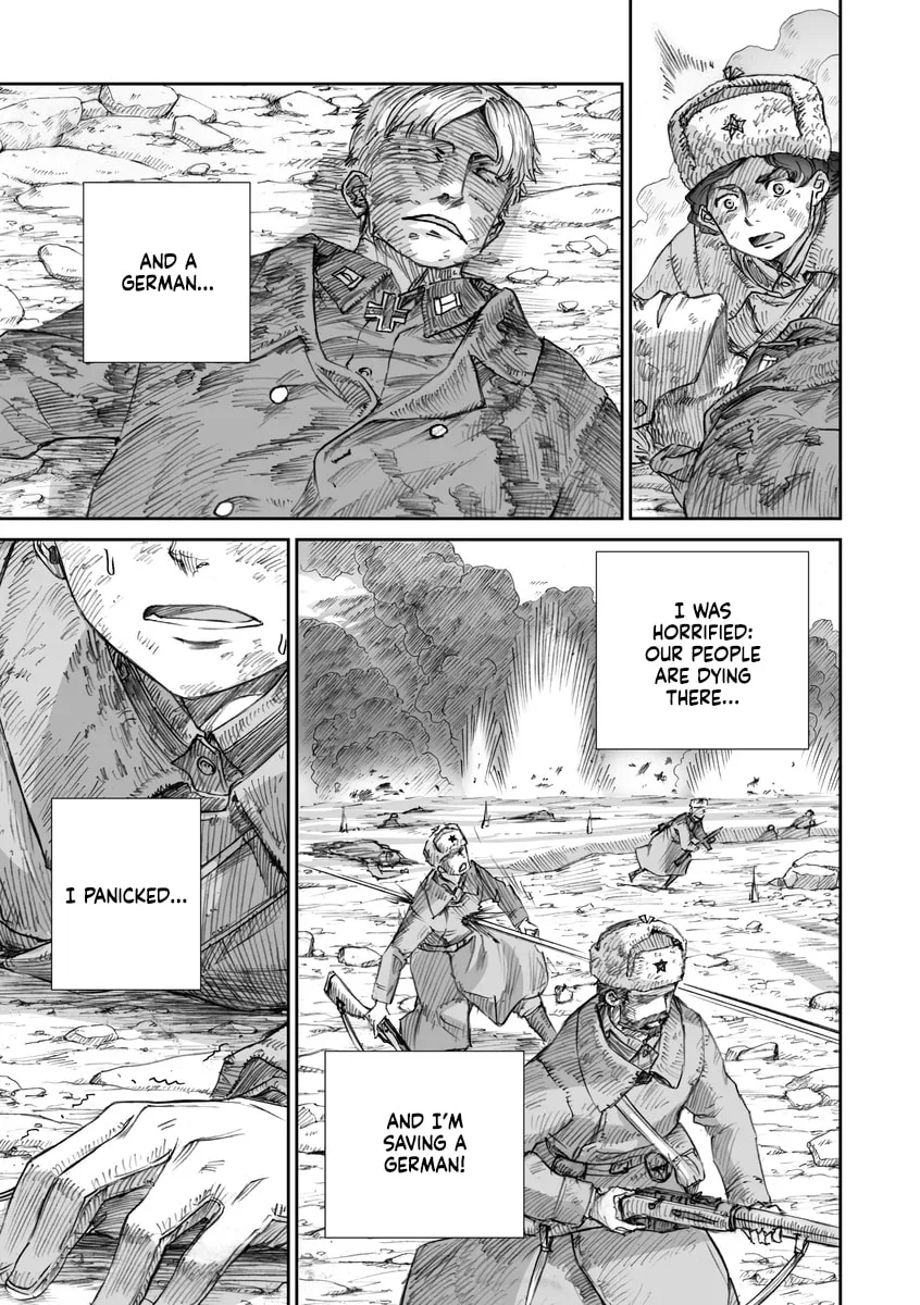 Sensou wa Onna no Kao wo Shiteinai Chapter 16.5 page 15 - 