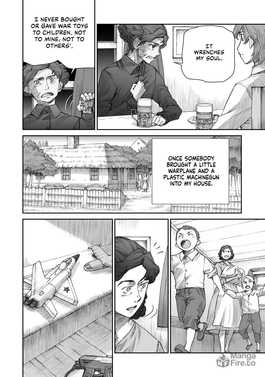 Sensou wa Onna no Kao wo Shiteinai Chapter 16.5 page 8 - 