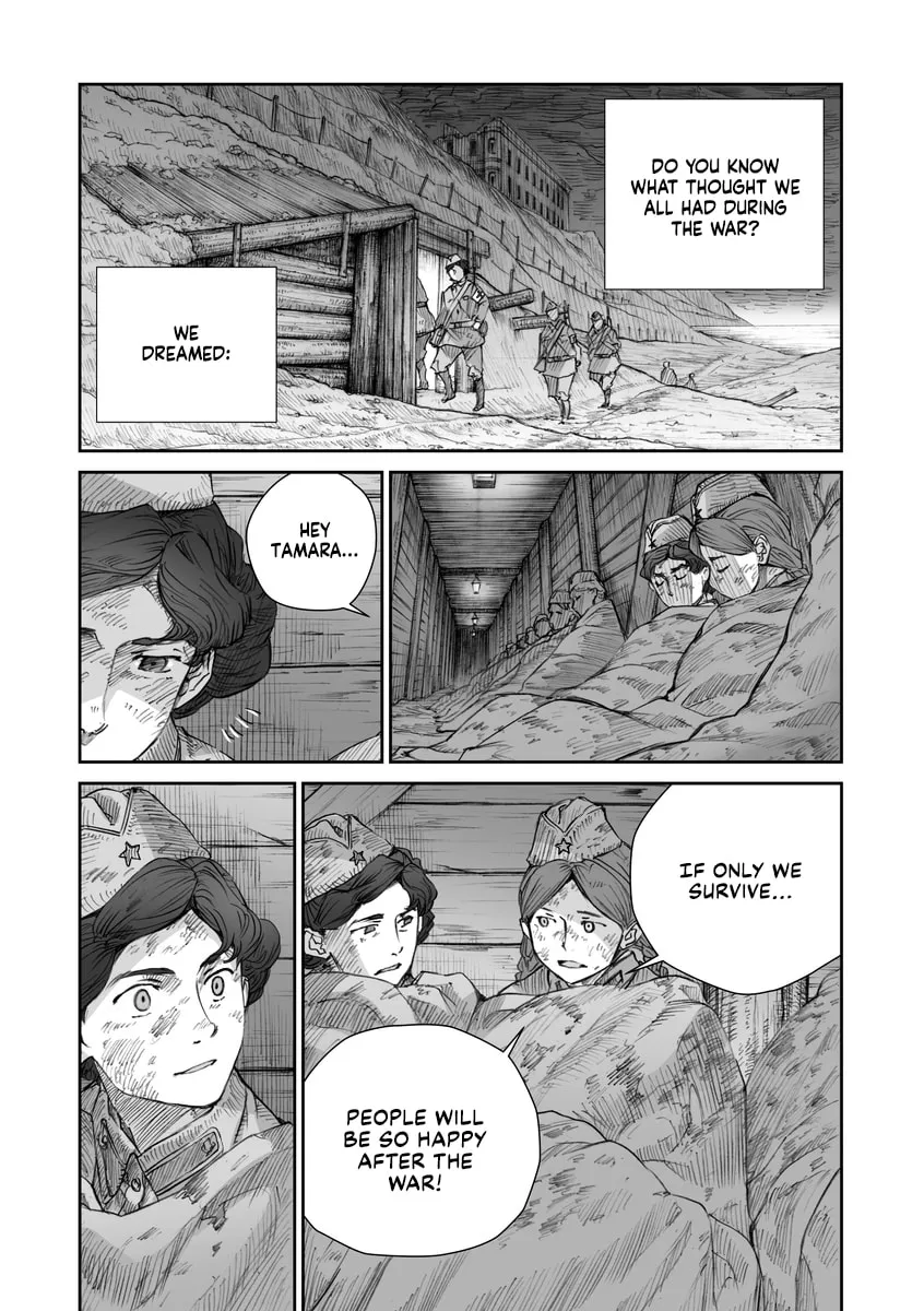 Sensou wa Onna no Kao wo Shiteinai Chapter 16.5 page 10 - 