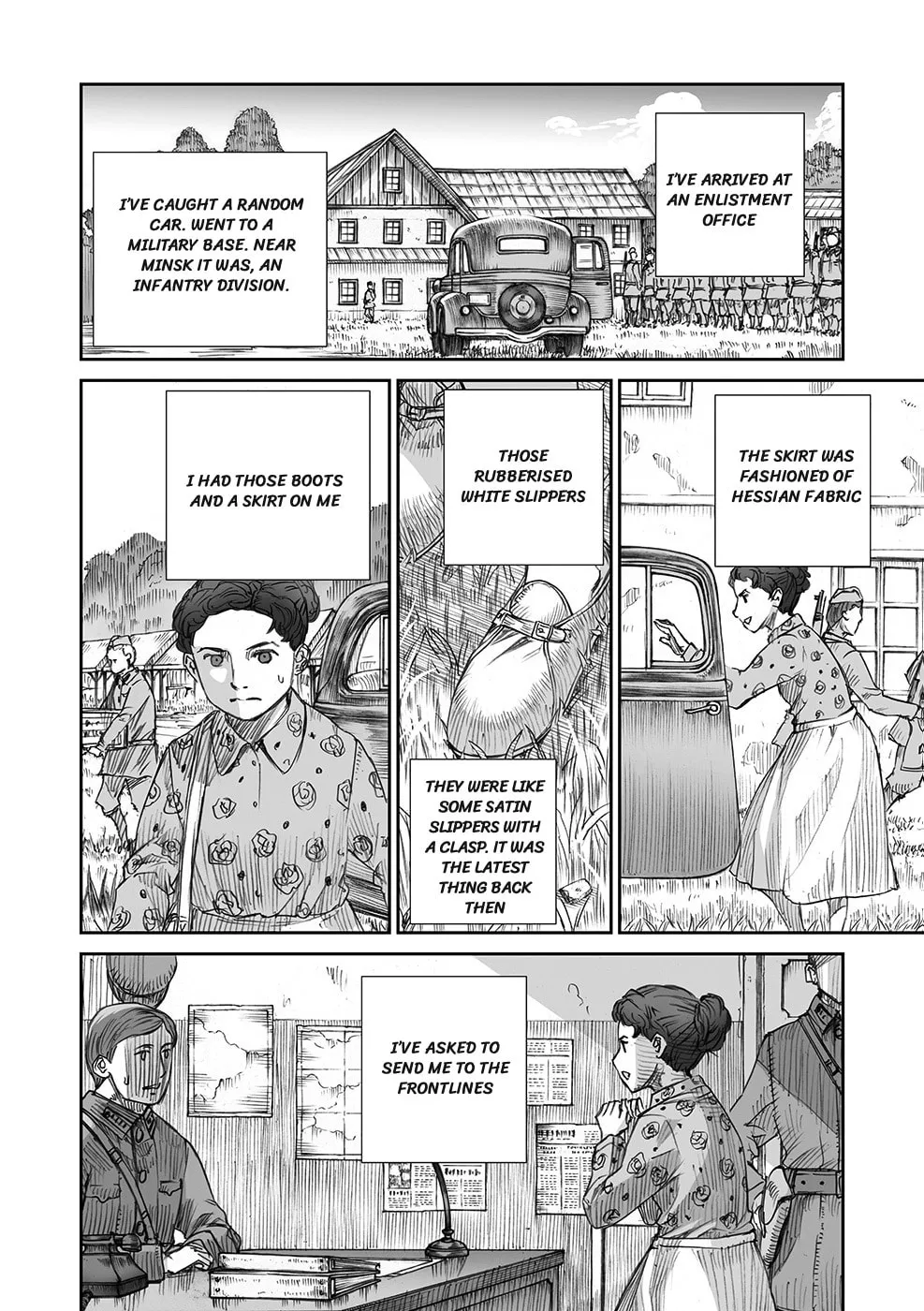 Sensou wa Onna no Kao wo Shiteinai Chapter 16 page 2 - 