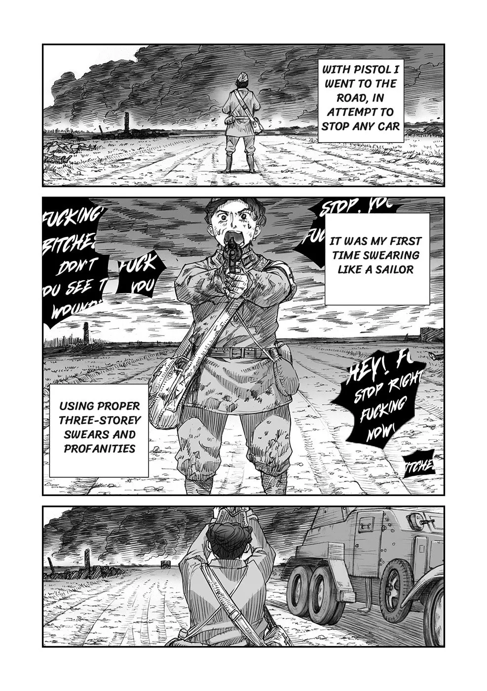 Sensou wa Onna no Kao wo Shiteinai Chapter 16 page 13 - 