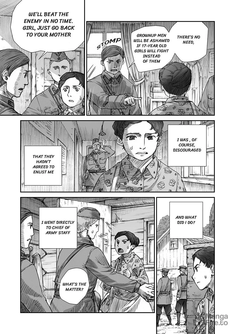 Sensou wa Onna no Kao wo Shiteinai Chapter 16 page 3 - 